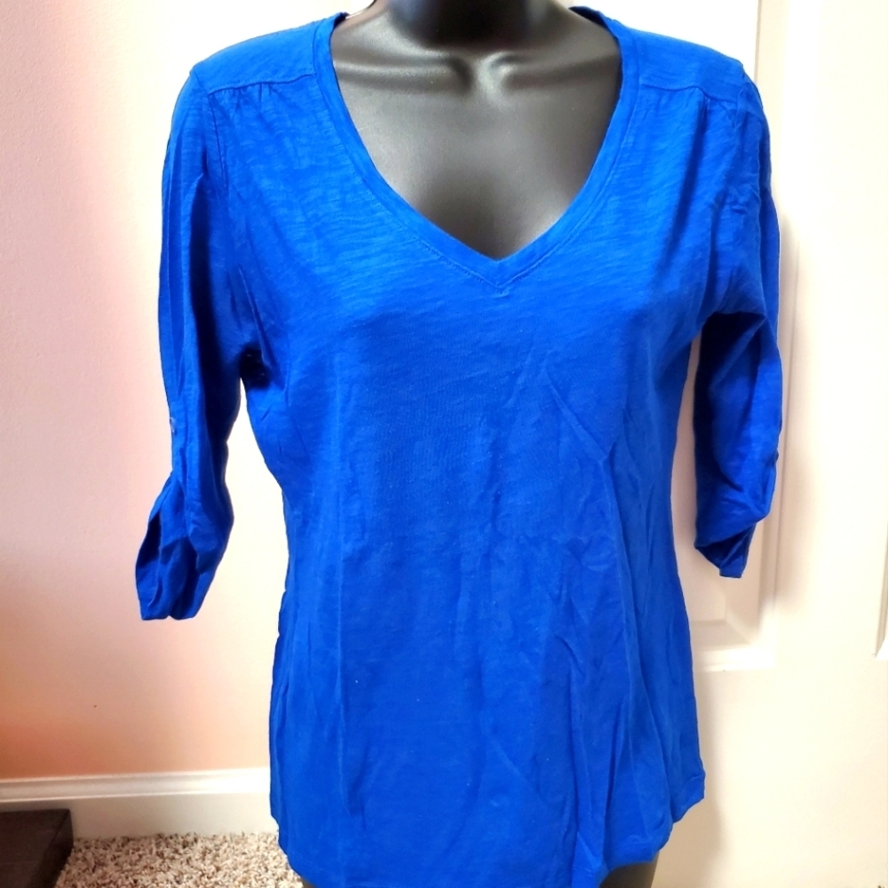 New York & Compant Button Up Sleeve Top